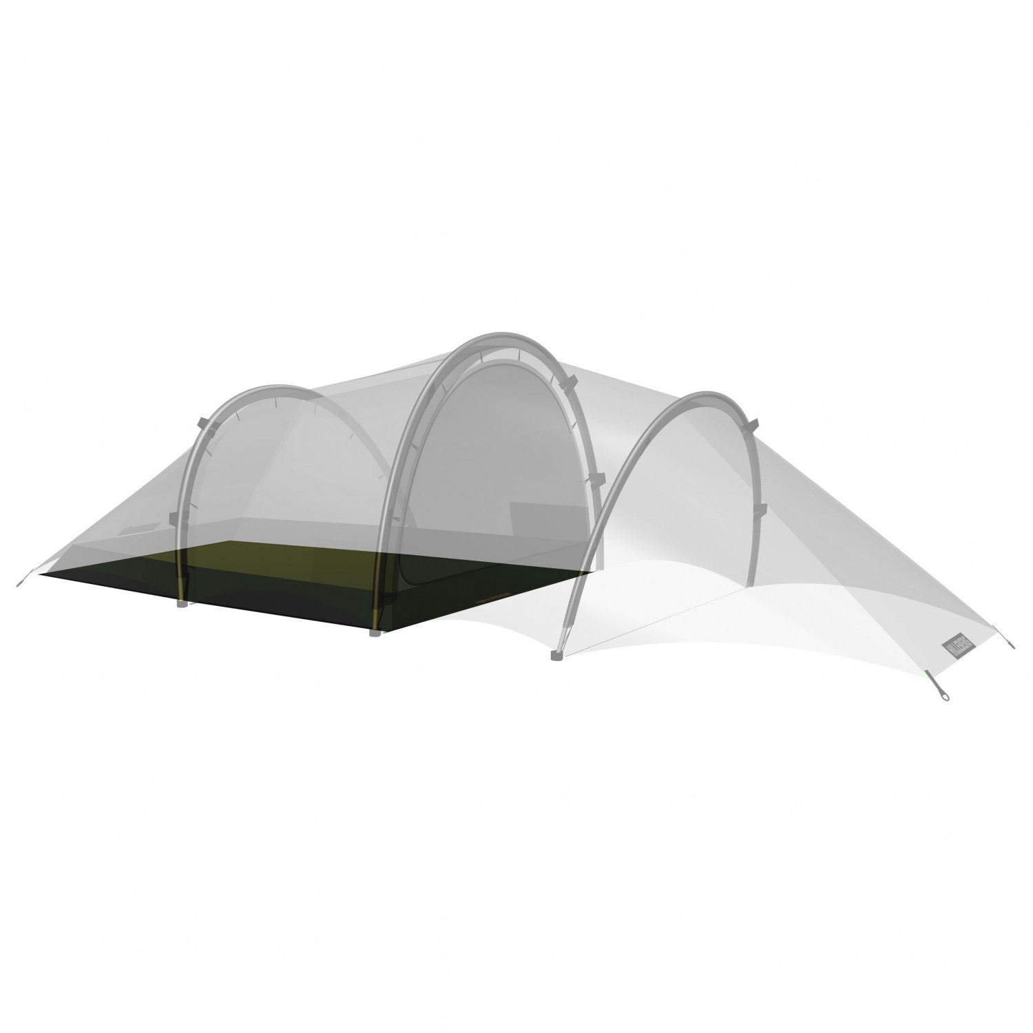 Hilleberg Zeltunterlage Zu Anjan 3 / Anjan 3 GT - Zeltunterlage